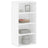 Side Cabinet Odda 40X24X79 Cm Solid Wood Pine