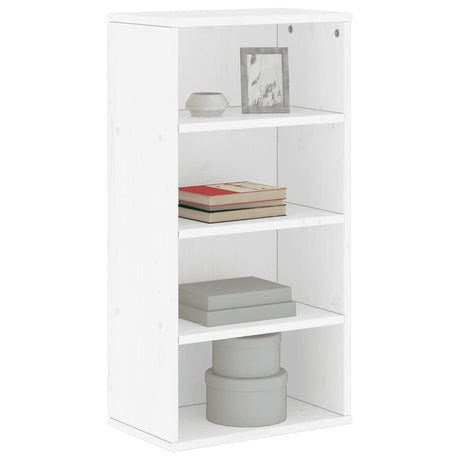 Side Cabinet Odda 40X24X79 Cm Solid Wood Pine