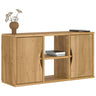 Tv Cabinet With Drawer Odda 79X24X40 Cm Solid Wood Pine