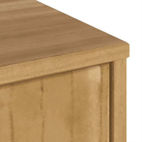 Tv Cabinet With Drawer Odda 79X24X40 Cm Solid Wood Pine
