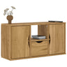 Tv Cabinet With Drawer Odda 79X24X40 Cm Solid Wood Pine