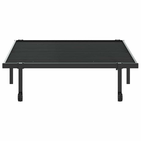 Bed Frame Without Mattress Foldable Steel