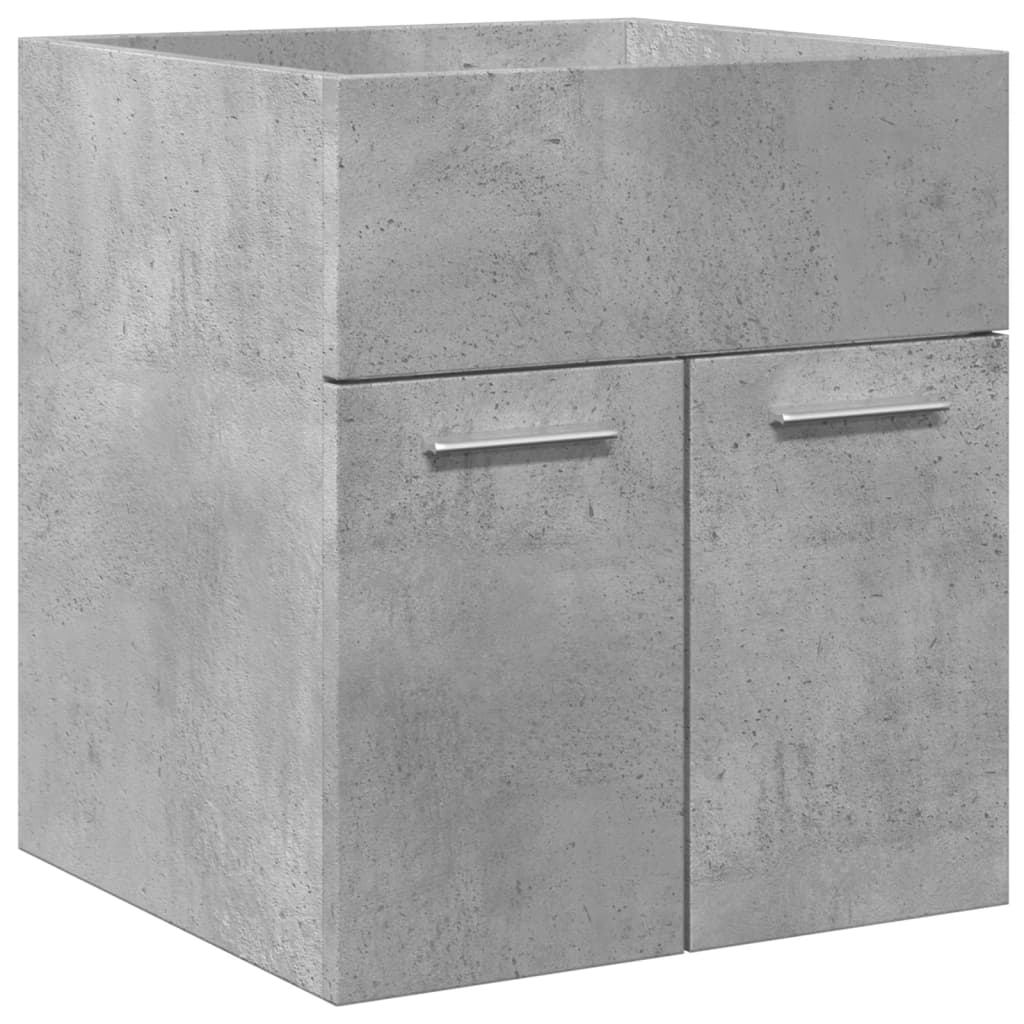 3 Piece Bathroom Furniture Set Engineered Wood