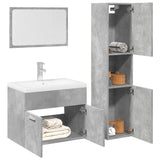 Bathroom Furniture Set Engineered Wood