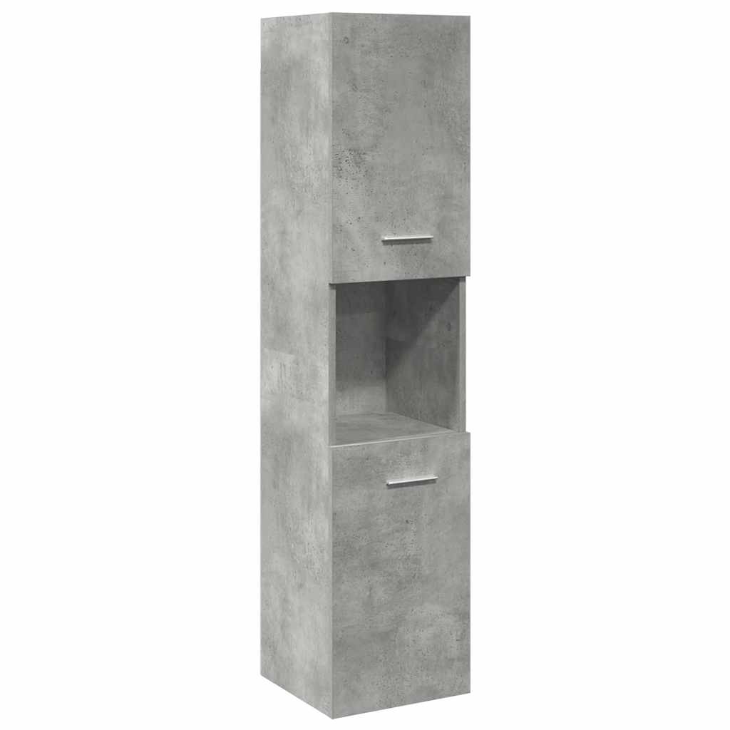 3 Piece Bathroom Furniture Set Engineered Wood