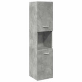 3 Piece Bathroom Furniture Set Engineered Wood