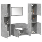 Bathroom Furniture Set Engineered Wood