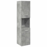 4 Piece Bathroom Furniture Set Engineered Wood