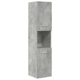 5 Piece Bathroom Furniture Set Engineered Wood