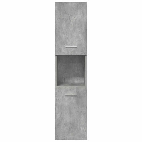 5 Piece Bathroom Furniture Set Engineered Wood