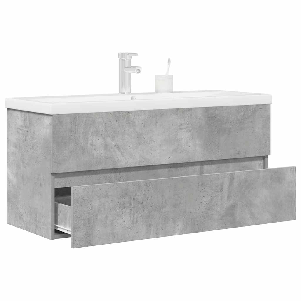 Sink Cabinet With Built-In Basin Engineered Wood