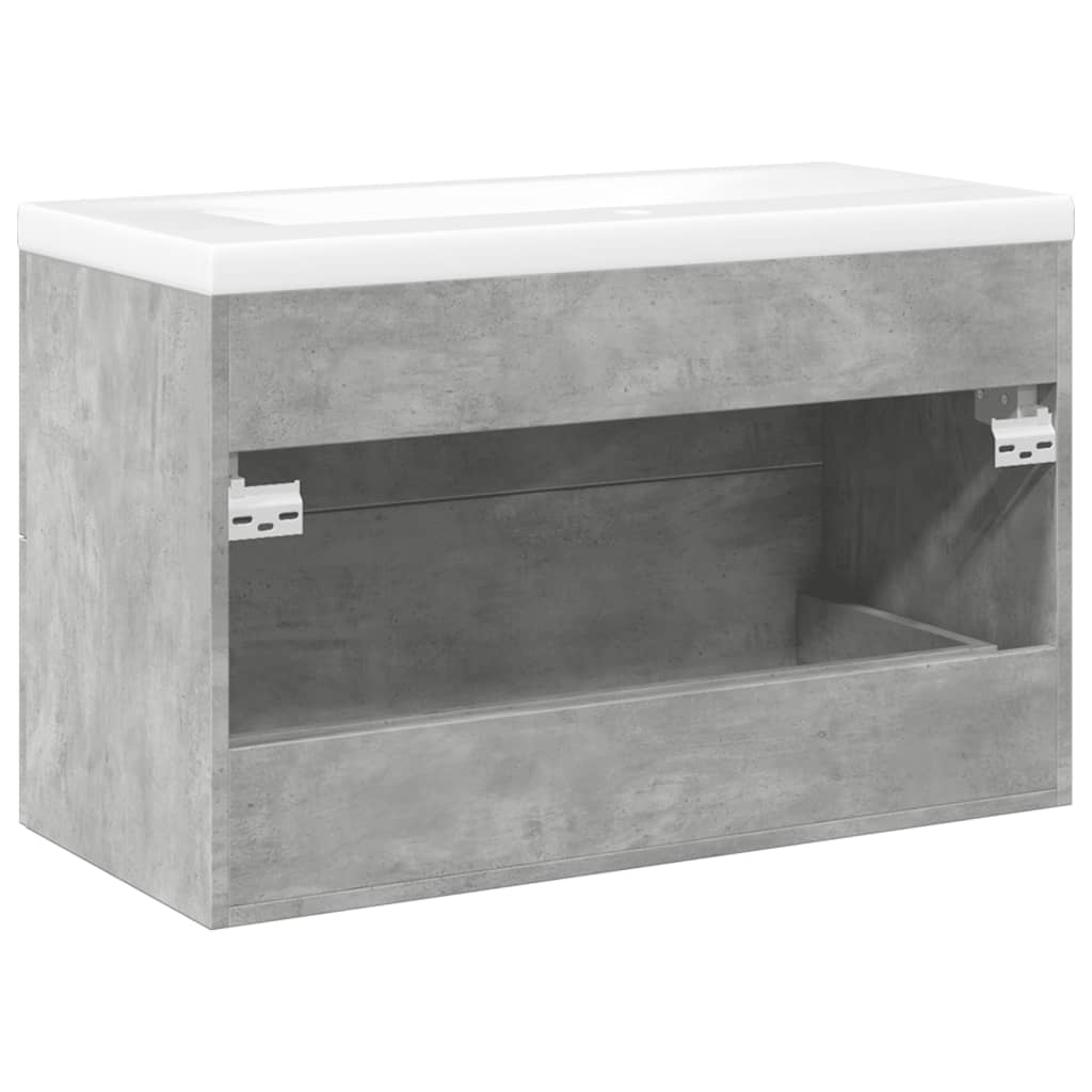 2 Piece Bathroom Furniture Set Engineered Wood