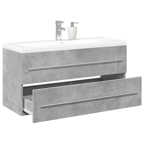 2 Piece Bathroom Furniture Set Engineered Wood