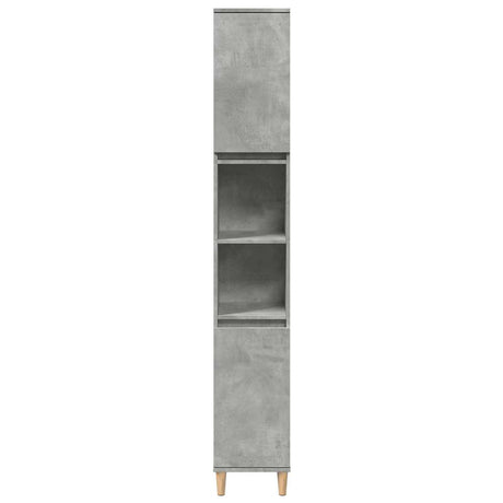 3 Piece Bathroom Furniture Set Engineered Wood