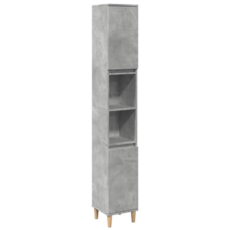3 Piece Bathroom Furniture Set Engineered Wood
