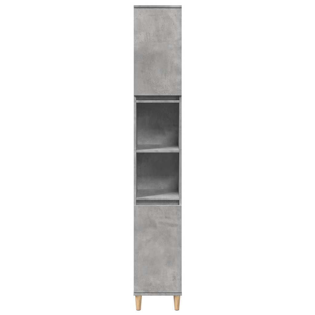 3 Piece Bathroom Furniture Set Engineered Wood