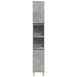 3 Piece Bathroom Furniture Set Engineered Wood