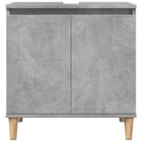 3 Piece Bathroom Furniture Set Engineered Wood