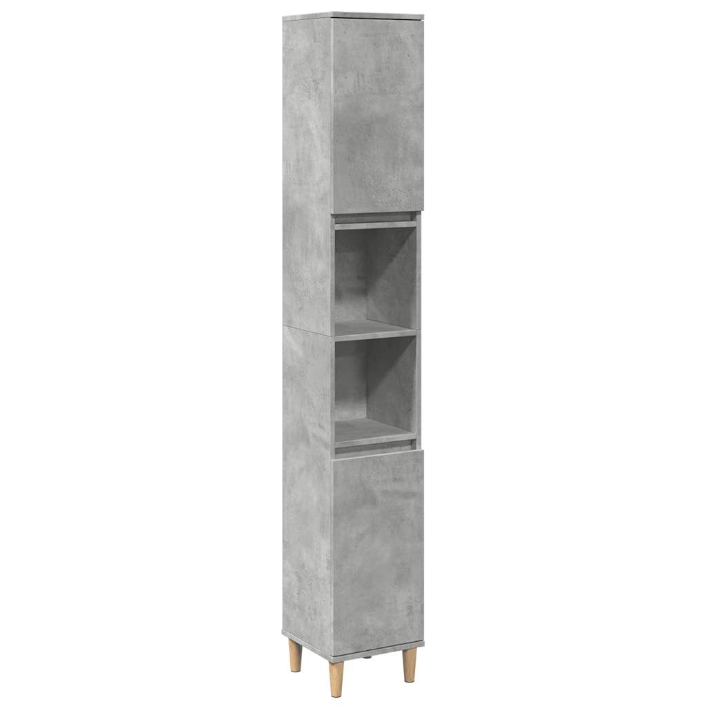 3 Piece Bathroom Furniture Set Engineered Wood