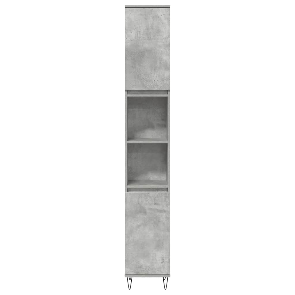 3 Piece Bathroom Furniture Set Engineered Wood