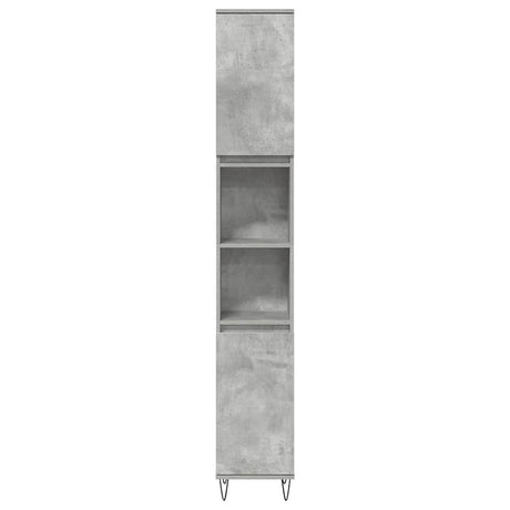 3 Piece Bathroom Furniture Set Engineered Wood