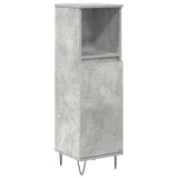 3 Piece Bathroom Furniture Set Engineered Wood