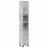 3 Piece Bathroom Furniture Set Engineered Wood