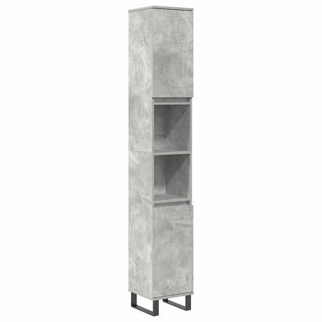 3 Piece Bathroom Furniture Set Engineered Wood