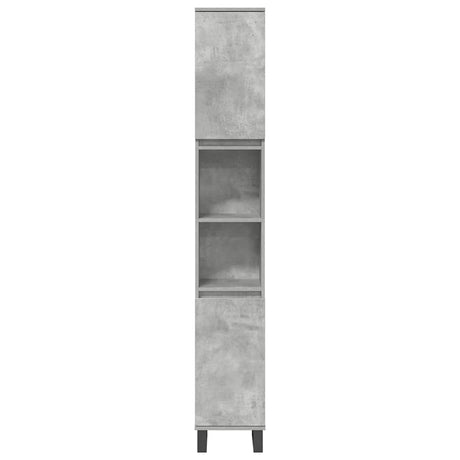 3 Piece Bathroom Furniture Set Engineered Wood