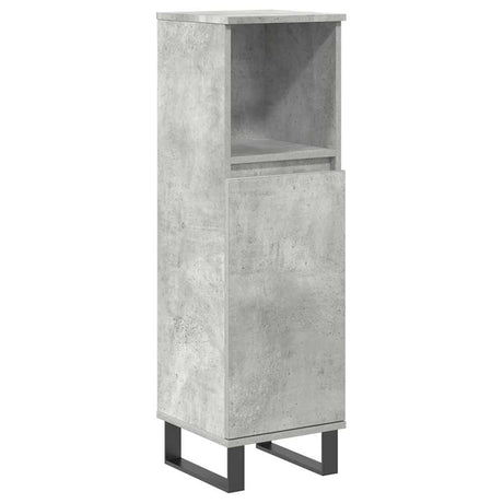 3 Piece Bathroom Furniture Set Engineered Wood