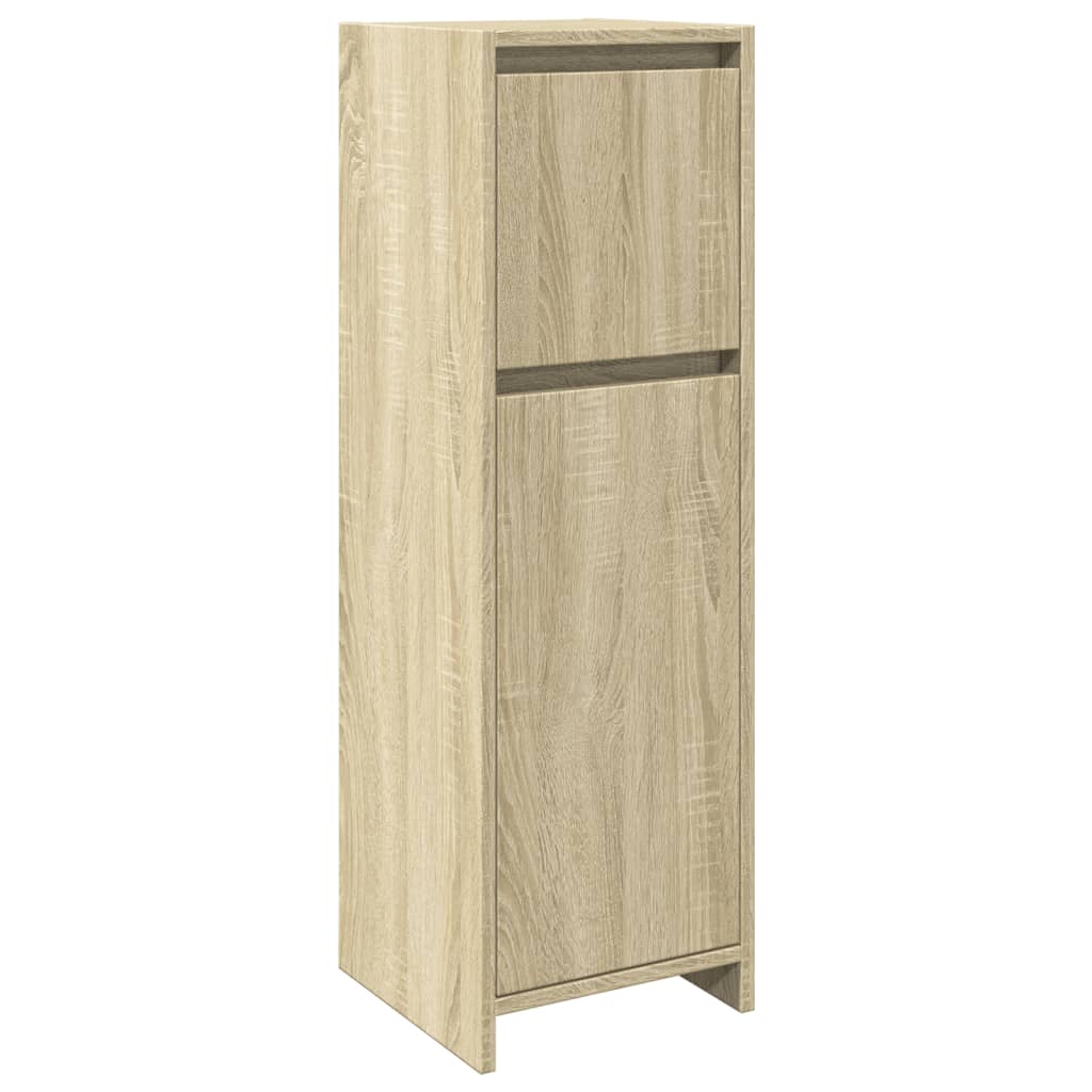 4 Piece Bathroom Furniture Set Engineered Wood
