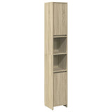 4 Piece Bathroom Furniture Set Engineered Wood