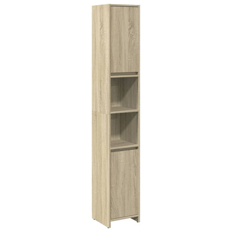 4 Piece Bathroom Furniture Set Engineered Wood