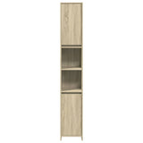 4 Piece Bathroom Furniture Set Engineered Wood