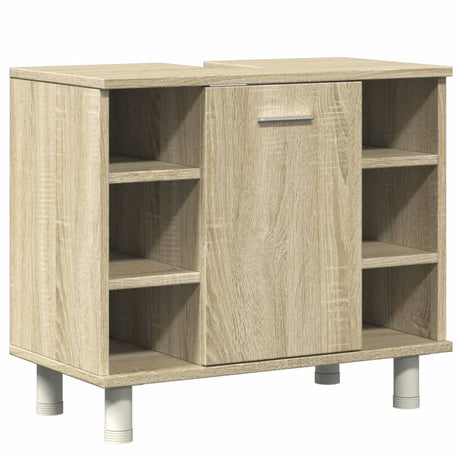 4 Piece Bathroom Furniture Set Engineered Wood