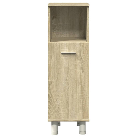 4 Piece Bathroom Furniture Set Engineered Wood