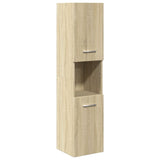 3 Piece Bathroom Furniture Set Engineered Wood