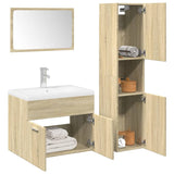 Bathroom Furniture Set Engineered Wood