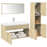 Bathroom Furniture Set Engineered Wood