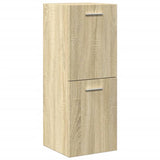 3 Piece Bathroom Furniture Set Engineered Wood