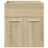 3 Piece Bathroom Furniture Set Engineered Wood