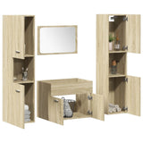 Bathroom Furniture Set Engineered Wood
