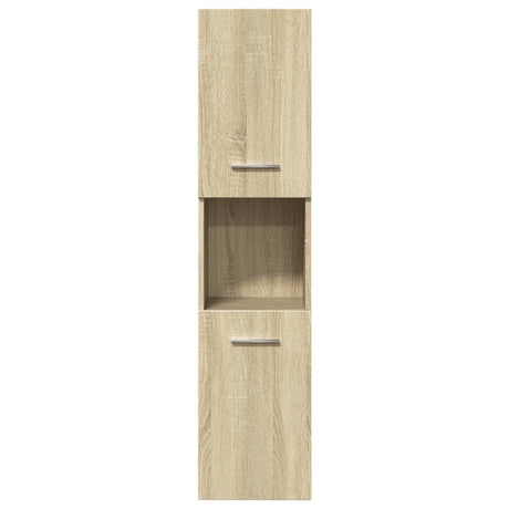 5 Piece Bathroom Furniture Set Engineered Wood