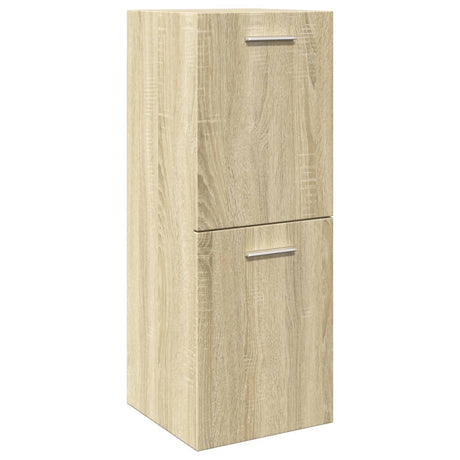 5 Piece Bathroom Furniture Set Engineered Wood