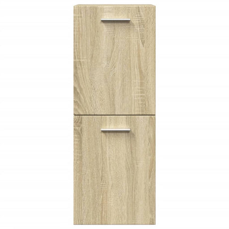 5 Piece Bathroom Furniture Set Engineered Wood