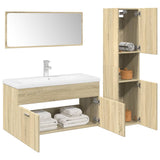 Bathroom Furniture Set Engineered Wood
