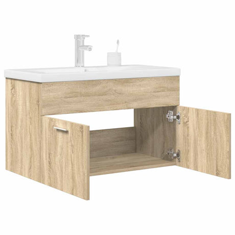 Sink Cabinet With Built-In Basin Engineered Wood