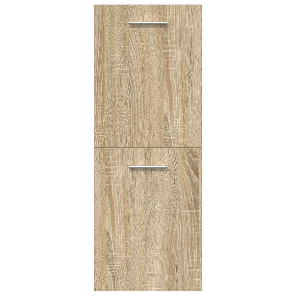 4 Piece Bathroom Furniture Set Engineered Wood