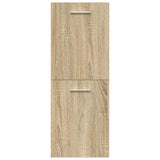 4 Piece Bathroom Furniture Set Engineered Wood