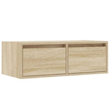 Tv Cabinet With Led Lights 75X35.5X25 Cm